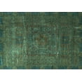 thumbnail image 1 of Ahgly Company Indoor Rectangle Oriental Light Blue Modern Area Rugs, 7' x 9', 1 of 4