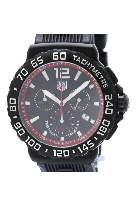 Pre-Owned TAG HEUER Formula 1 Chronograph Steel Quartz Watch CAU1116 Polished