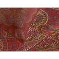 thumbnail image 4 of Ambesonne Mandala Quilted Bedspread Set 3 Pcs, Moroccan Persian Design, Queen Size, Burgundy White, 4 of 5