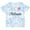 Tie Dye Blue, variant on Inktastic Butterfly Alabama Boys or Girls Toddler T-Shirt
