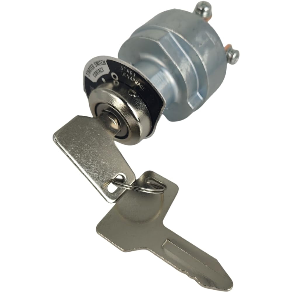 Ignition Switch w/ 301 Key 933110-00100 933110-00200 Compatible with Yanmar Excavator C50R C60R C80R B08-3 C50R C60R C80R Engine 3TNV76 3TNV76-NBK 3TNE74 3TNE74-G1A