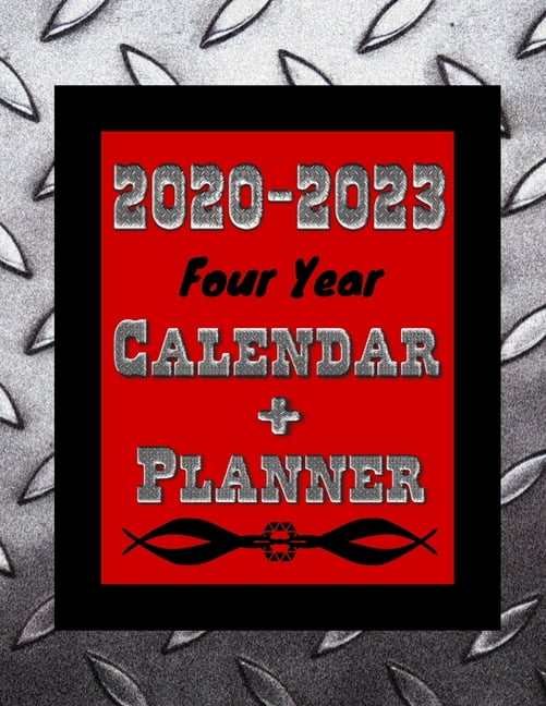 2020-2023 Four Year Calendar + Planner: Men's Large ...