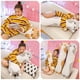thumbnail image 2 of Shinuoer Almohada Larga De Felpa Para Gato, Almohada Para El Cuerpo Del Gato, Animales De Peluche De Gato Gris, Peluches Suaves, Gatito De Peluche Kawaii, Juguete De Peluche Para Niños Y Novias (Gris, 2 of 5