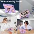 thumbnail image 4 of For iPad Air 4/5 10.9 inch & iPad Air 11 inch M4/M3/M2 (2026/2025/2024) Rugged Case Cover with Stand & Strap & Pencil Holder, 4 of 14