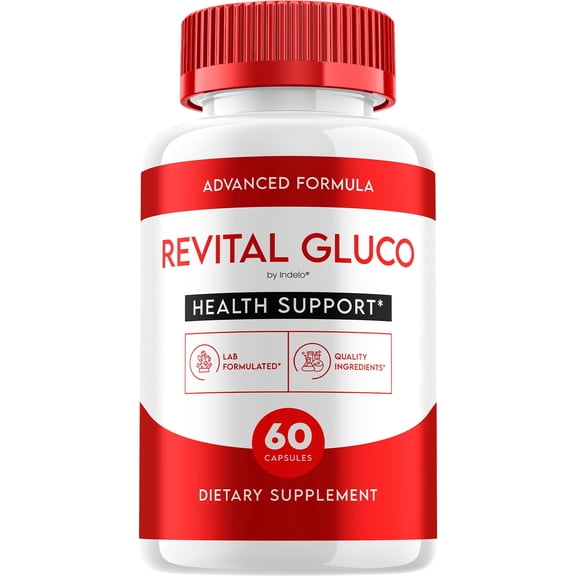 Revital Gluco Capsules – RevitalGluco Natural Blend Glycogen Support, 1 Pack, 60 Capsules