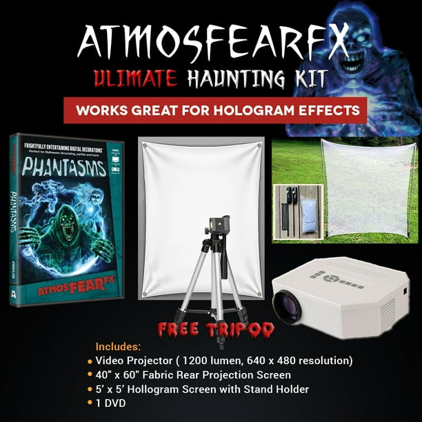 Halloween Atmosfearfx Phantasms Projector Kit, 1200 Lumen Projector