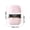 Pink-258, variant on Portable Mini Hair Straightener Brush, Wireless Charging Styling Tool, LCD Display 3 Heat Settings for Fine Normal Coarse Hair Travel Use
