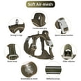 thumbnail image 3 of Katieovy Dog Harness and Dog Leash Set,Reflective No Pull Dog Harness for Large Dog,Breathable Adjustable Dog Harness with Dog Poop Bag Holder,Army Green, 3 of 7