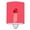 Red, variant on Caroline's Treasures BB8914CNL Nautical Pirate Jellyfish Red Ceramic Night Light, 6x4x3", multicolor