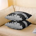 thumbnail image 3 of Ball Game Throw Pillow Cover for Boys 18x18 Inch, Basketball Cushion Cover for Teens Man, Modern Balls Player Pillow Cover Sport Decorative Pillow Cover, Grey Black, 3 of 6