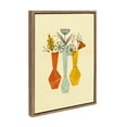 thumbnail image 2 of Kate and Laurel Sylvie Flowers Framed Canvas Wall Art by Amber Leaders Designs, 18x24 Gold, Floral Art for Wall, 2 of 7