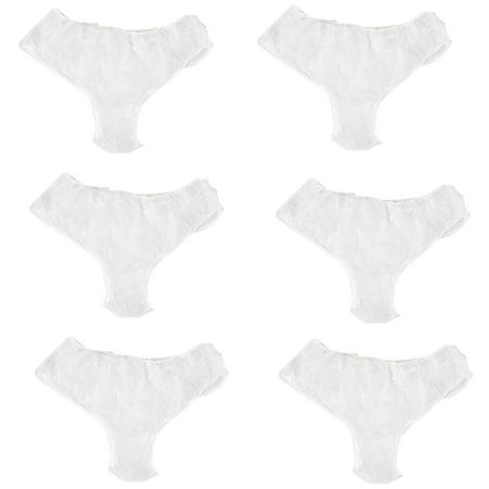 Women Butt Hip Enhancer Shaper Disposable Underwear Briefs White 6 Pcs ...