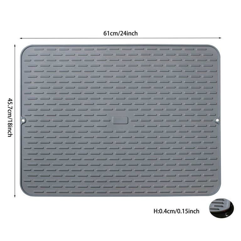 Rubber Silicone Glass Drying Mat