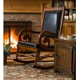 thumbnail image 6 of Plow & Hearth Portland Ice Box Wood Storage Side Table with Replica Hardware, 6 of 6
