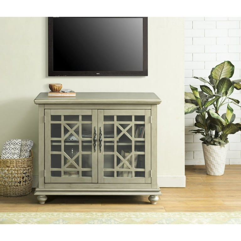 Miya 2 door accent cheap cabinet