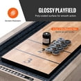 thumbnail image 3 of VEVOR 9 ft LED Shuffleboard Table 2 in 1 Shuffleboard and Bowling Combo Game Set, 3 of 10