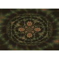 thumbnail image 1 of Ahgly Company Machine Washable Indoor Rectangle Transitional Dark Brown Area Rugs, 7' x 10', 1 of 7