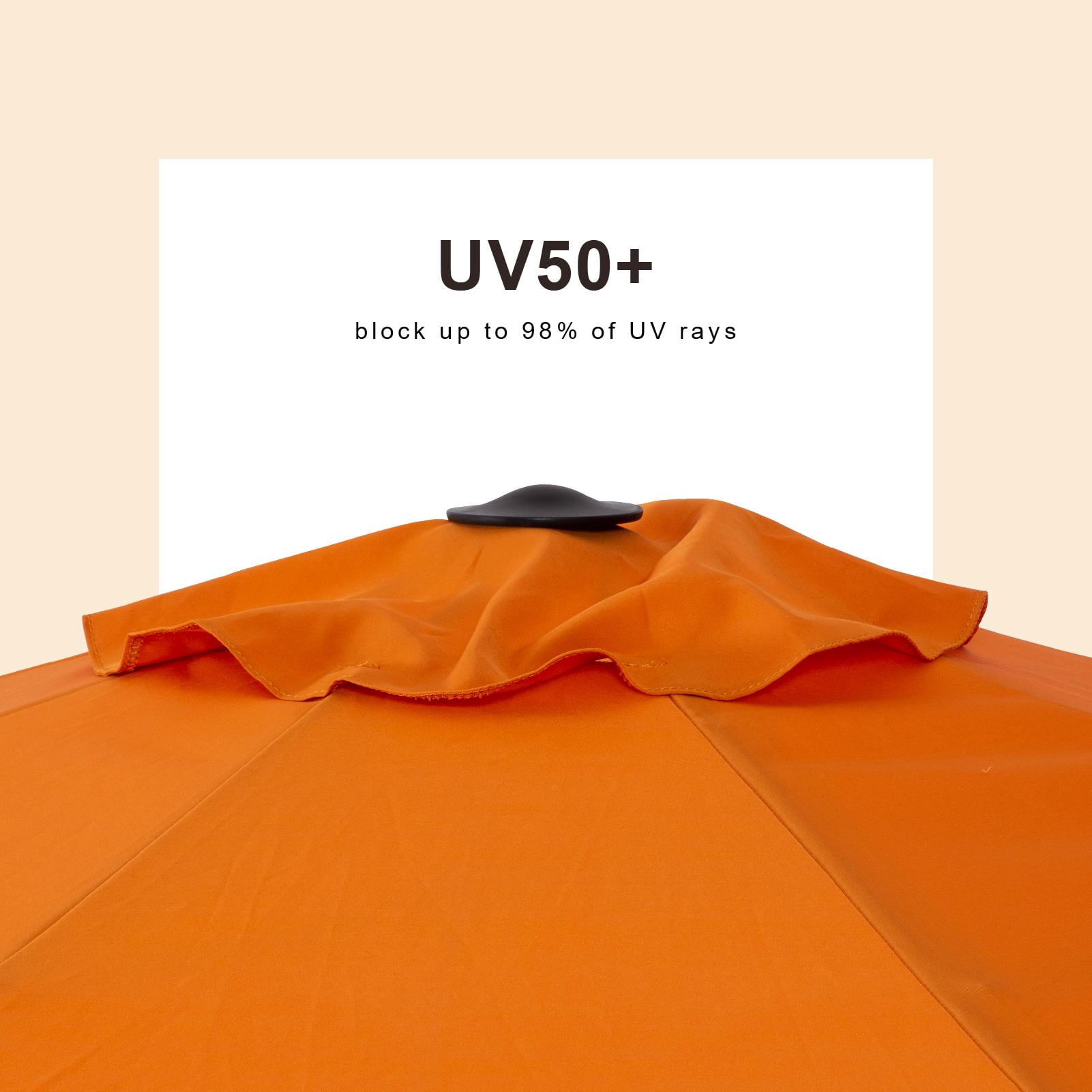 Tempera 9FT Push Botton Tilt patio umbrella