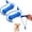 2PCS dental toys for dogs, variant on Dual-Action Canine Dental Prop, Dog Dental Chew Toy for Easier Teeth Brushing, Pet Oral Care for Small, Medium and Large Dogs (2PCS)