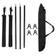 thumbnail image 1 of Photo Backdrop Stand Kit, Aluminum Alloy Strong Bearing Capacity Photo Background Stand  For Studio, 1 of 7
