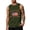 Army Green, variant on Patriotic Shirts Men USA Flag Sleeveless Crew Neck Tees Memorial Day Independence Day Classic T-Shirts, L