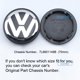 thumbnail image 4 of VW Coche Rueda Centro Tapa Cubierta Auto Insignia Deporte Llanta Cubo Piezas Accesorios Para Volkswagen Polo Passat B7 CC Jetta Golf GTI Tiguan Touran Santana Cross Lavida C-Trek, 4 of 4