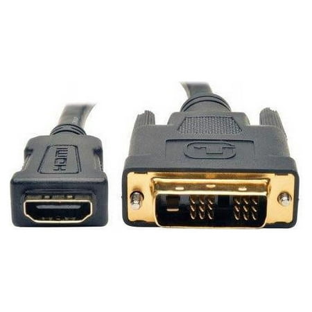 UPC: 0037332186485 | TRIPP LITE P130-08N 8IN HDMI TO DVI ADAPTER CONVERTER CABLE CONNECTOR HDMI TO DVI-D F/M 8INCH