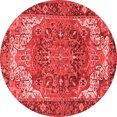 thumbnail image 1 of Ahgly Company Indoor Round Persian Red Traditional Area Rugs, 7' Round, 1 of 4
