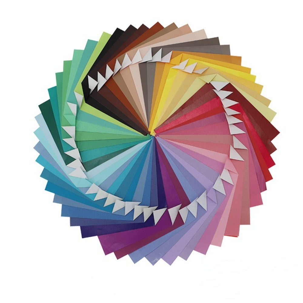 100Pcs Origami Paper, Roofei 15x15cm / 5.9 inch Large Origami Paper 50