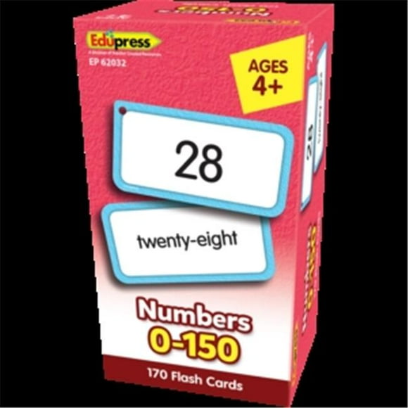 Teacher Created Resources Numbers 0-150 Flash Cards