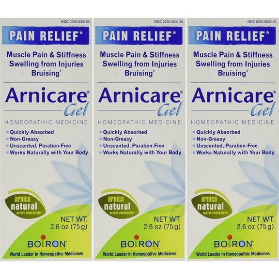 Boiron Arnicare Arnica Gel, 2.6 Ounce (Pack of 3)