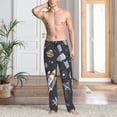 thumbnail image 2 of Honiee Space Cars for men - a sleek fusion of Straight Pajama Pants, versatile Lounge Pants, and cozy Sleepwear, all rolled into one-Small, 2 of 6