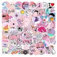 thumbnail image 5 of Cute Waterproof Aesthetic Trendy Stickers for Teens,Girls and Women Fits Water Bottle Laptop,Phone,Pad,Guitar,Bike,Luggage 103 pcs, 5 of 6