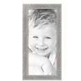 thumbnail image 2 of ArtToFrames 9" x 20" Classic Antique Silver Picture Frame, 9x20 inch Silver Wood Poster Frame (WOM-4926),  Pack, 2 of 7