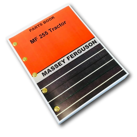 Massey Ferguson 255 Tractor Parts Catalog Manual View Assembly Gas Diesel