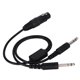 thumbnail image 5 of Cable adaptador de auriculares de aviación de doble enchufe Airbus XLR a GA, 5 of 9