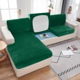 thumbnail image 3 of Funda de asiento de sofá de tela de terciopelo para sala de estar, funda de cojín elástica, funda de sofá suave, Protector de muebles para el hogar, 3 of 5