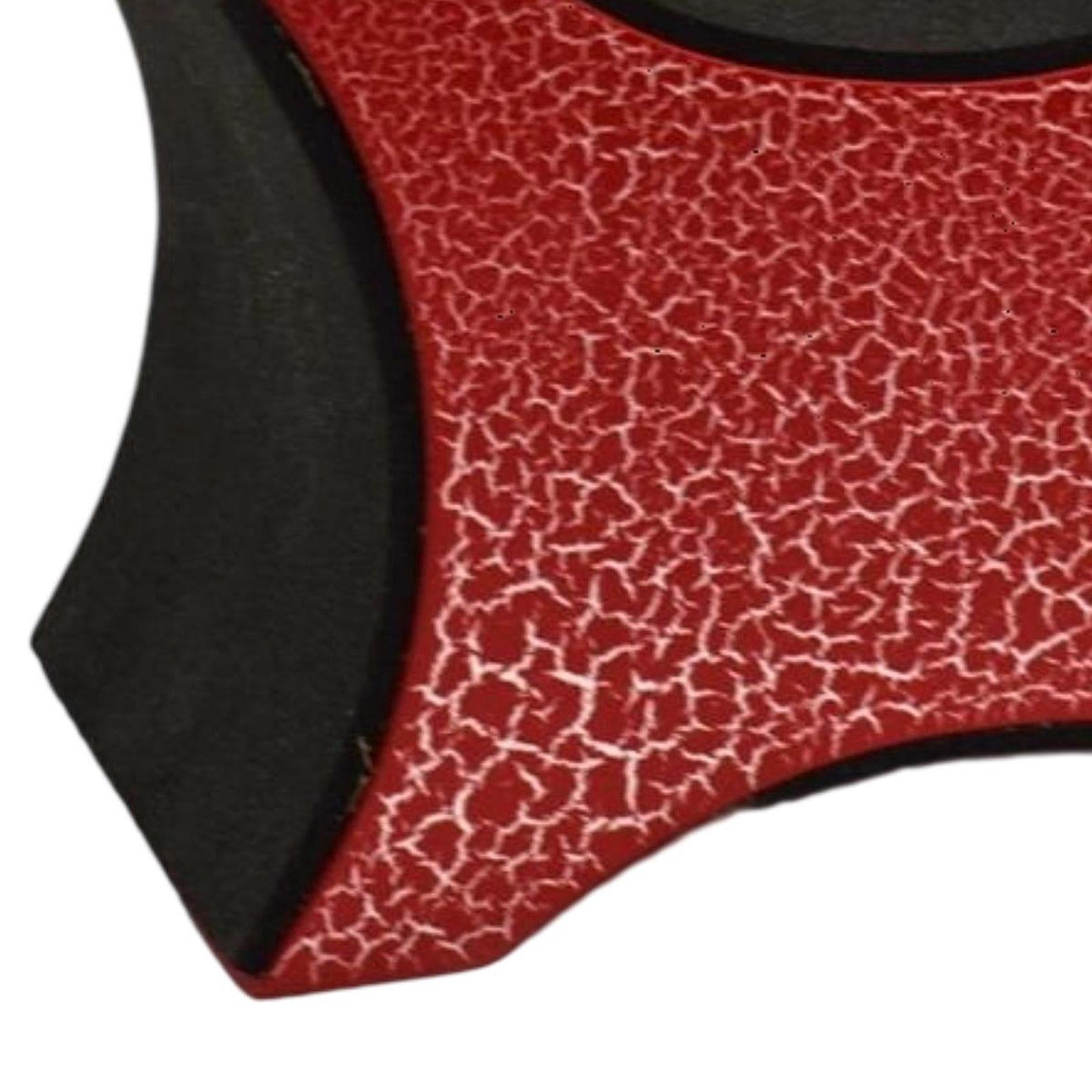QccHieUs 9.5 x 6.5cm Guitar Neck Rest, Luthier Tool Holder, Cleaning Pillow for Electric Red