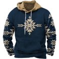 thumbnail image 1 of Pull 3d Nouveau Pull pour Hommes Mode Mode Urbaine Chandail à Capuchon US, 1 of 2