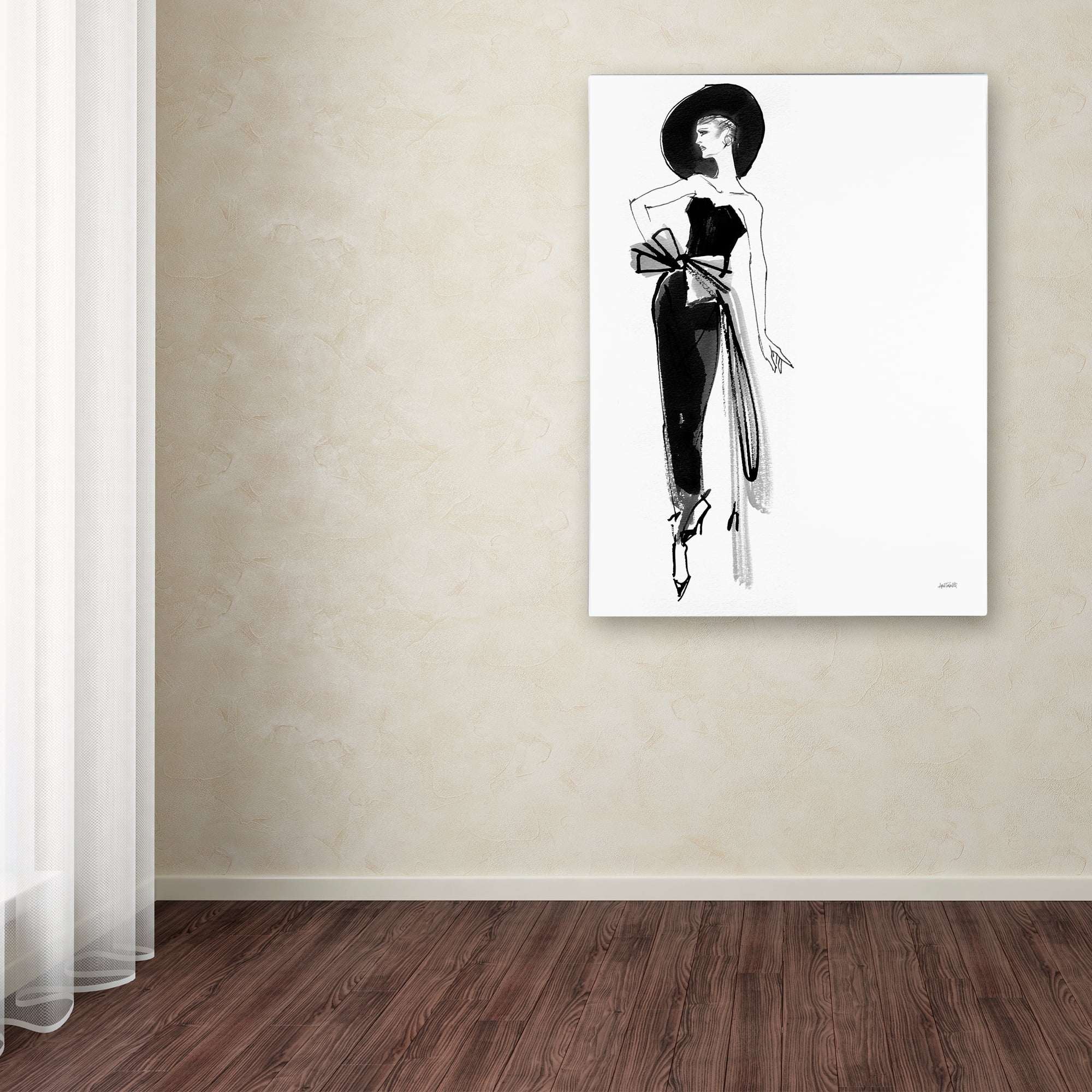 Trademark Fine Art 'Fifties Fashion IV' Canvas Art by Anne Tavoletti
