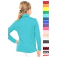 thumbnail image 3 of Girl's Oh So Soft Long Sleeve Turtleneck | Poly Spandex|2T-16, 3 of 6