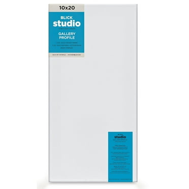 Blick Studio Stretched Cotton Canvas - Gallery Profile, 10" x 20"