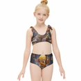 thumbnail image 4 of Q-version Funny Little Yellow Duck Girls' 2-Piece Tankini Swimsuit, 4 of 6