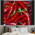 thumbnail image 2 of BCIIG Red Peppers Tapestry Wall Hanging Unique Style Graphic Tapestries Home Wall Decor Art for Living Room Bedroom Apartment Farmhouse Dorm 40x30inch, 2 of 6