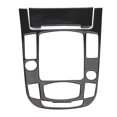 thumbnail image 3 of Center Console  Panel Trim, Carbon Fiber Decoration Shifter Panel Cover Anti Fading Scratch Resistant Wearproof 2PCS/Set  For Car Replacement For A4, 3 of 8