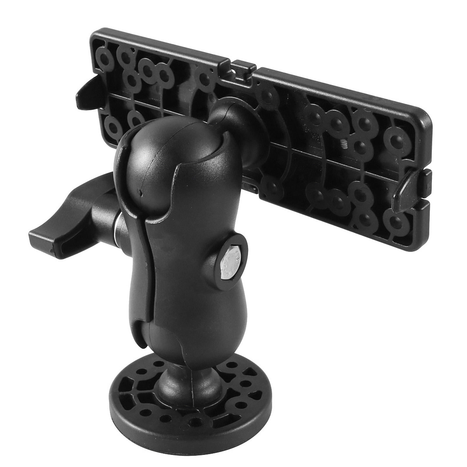 YAHHU 360° Rotating Fish Finder Mount Bracket – Adjustable, Lightweight Nylon Rack for Boat, Canoe, Kayak