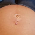 thumbnail image 5 of Woeilo 2pcs 1 1/2 Inch 38mm Flexible Barbell 14G Sport Pregnancy Piercing Retainer Navel Belly Button Rings Glitter Balls, 5 of 5
