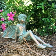 Homestyles 9"L Lying Pipkin in Bronze Patina Home Patio & Garden Statue Figurine