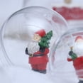 thumbnail image 3 of Billuyoard 10pcs bolas rellenas transparentes adornos bolas decoración del árbol de navidad Kits de decoración para fiestas 6cm Billuyoard HA1835-03, 3 of 6