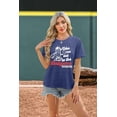 thumbnail image 3 of KimSoong Baseball Shirts Women Funny Baseball Mom Shirt Ballgame Graphic Tshirt Game Day Fan Tee Casual Short Sleeve Top, 3 of 6
